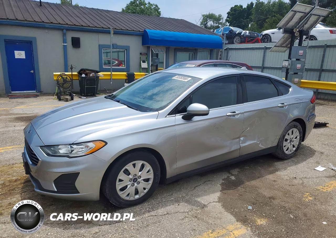 2020 Ford Fusion S VIN:3FA6P0G77LR222618 - 1