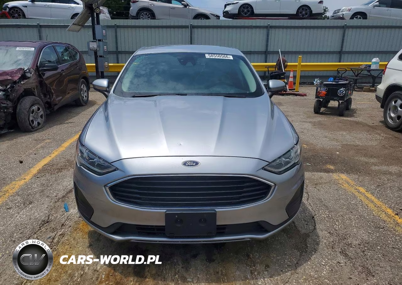 2020 Ford Fusion S VIN:3FA6P0G77LR222618 - 5