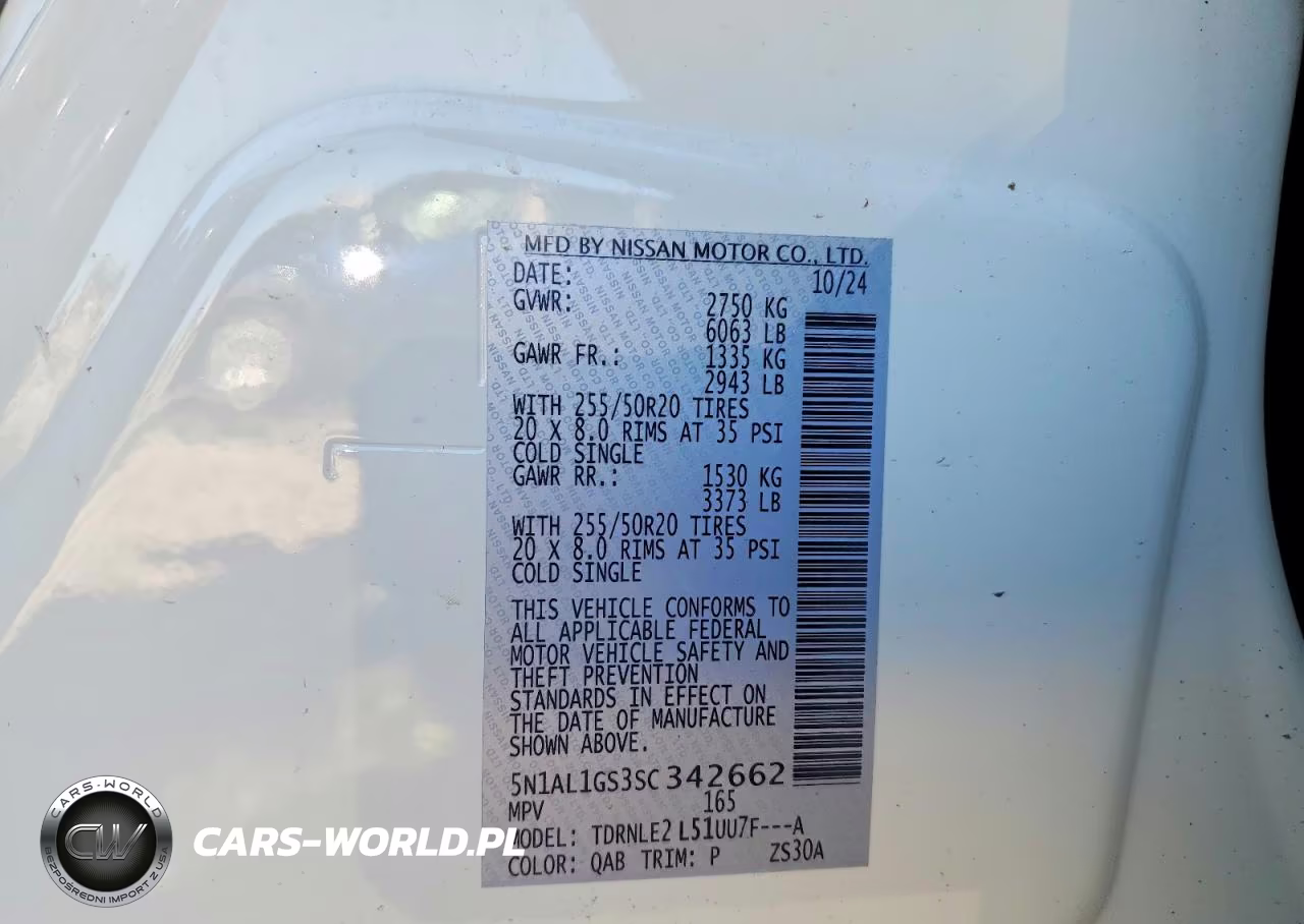 2025 Infiniti Qx60 Sensory VIN:5N1AL1GS3SC342662 - 13
