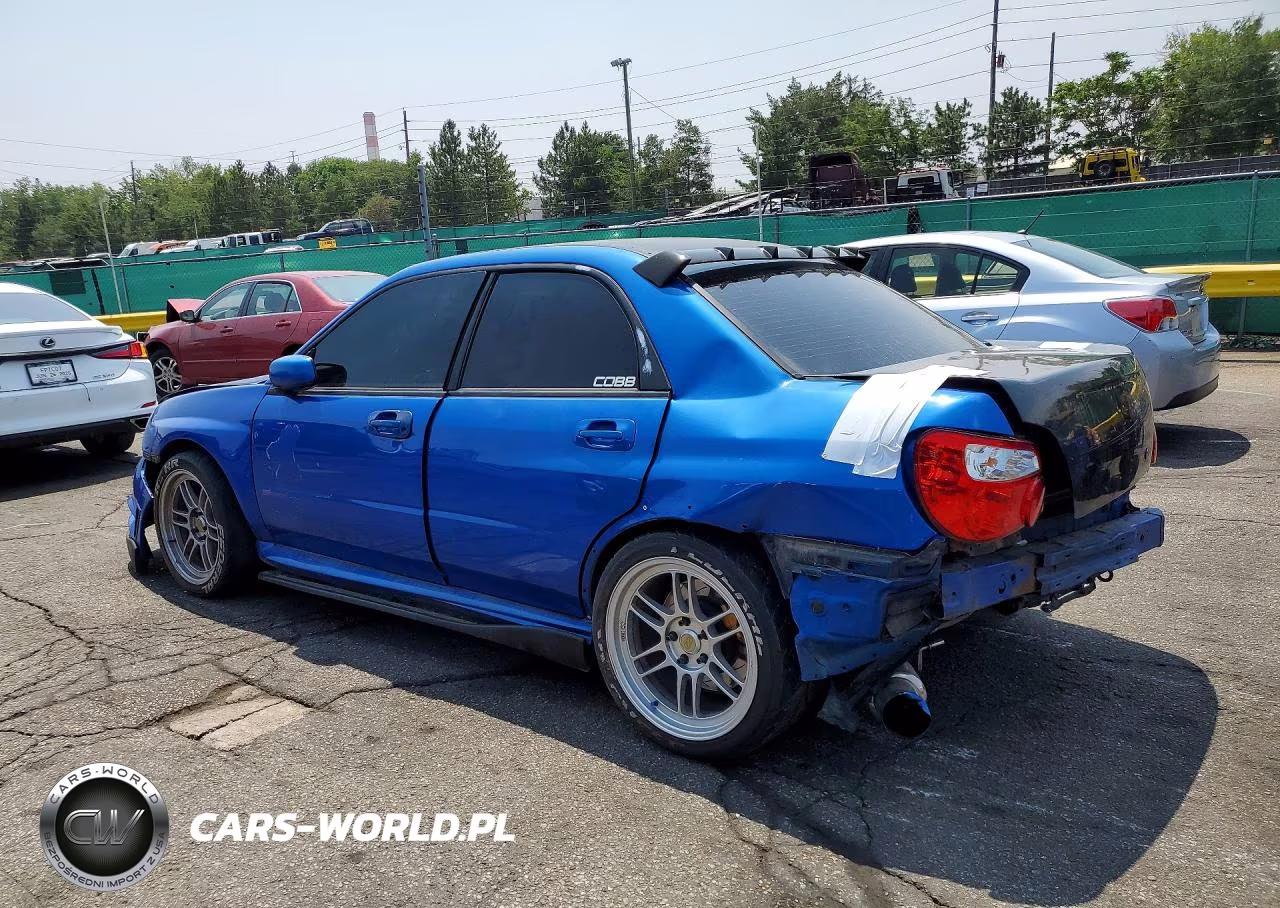 2006 Subaru Impreza Wrx Sti VIN:JF1GD70616L517689 - 2