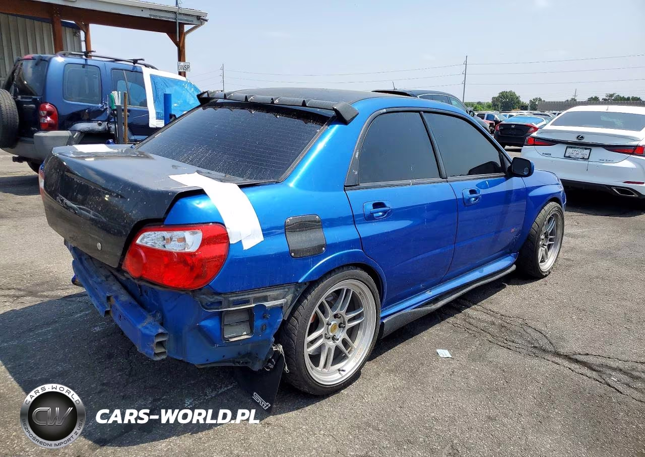 2006 Subaru Impreza Wrx Sti VIN:JF1GD70616L517689 - 3