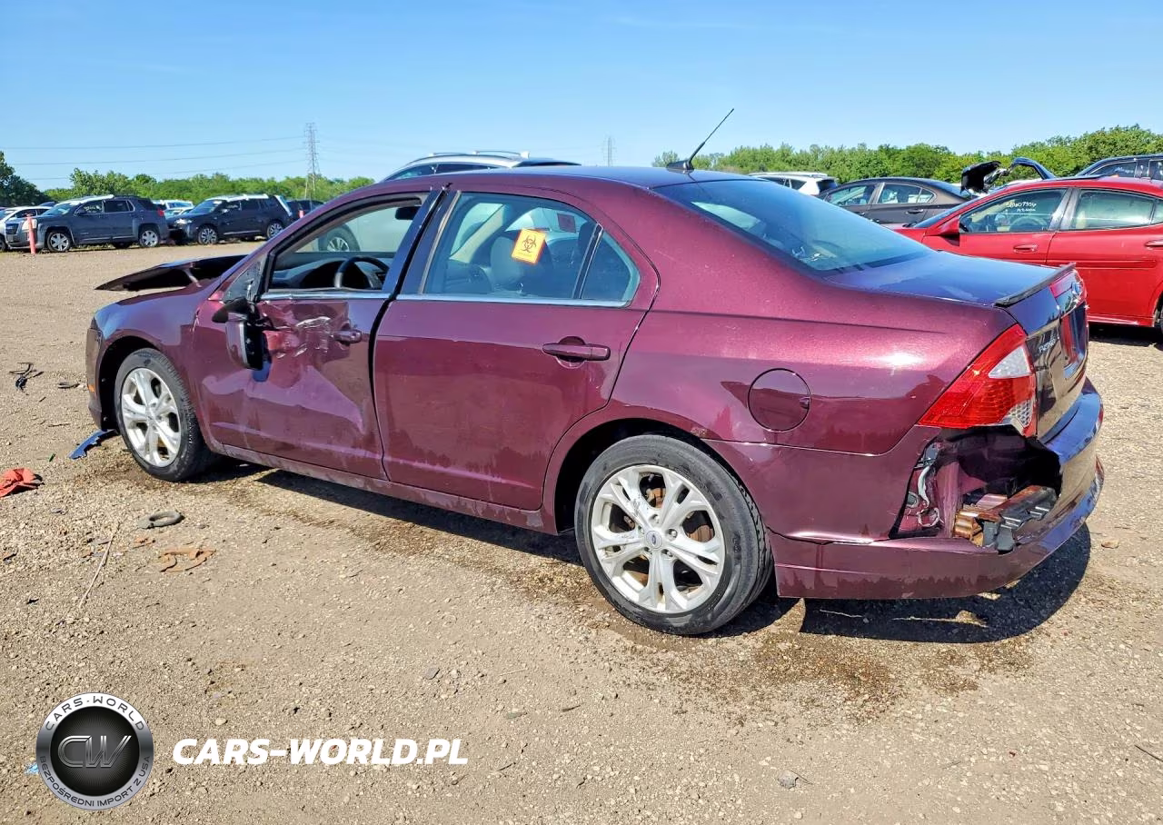 2012 Ford Fusion Se VIN:3FAHP0HA4CR430099 - 2