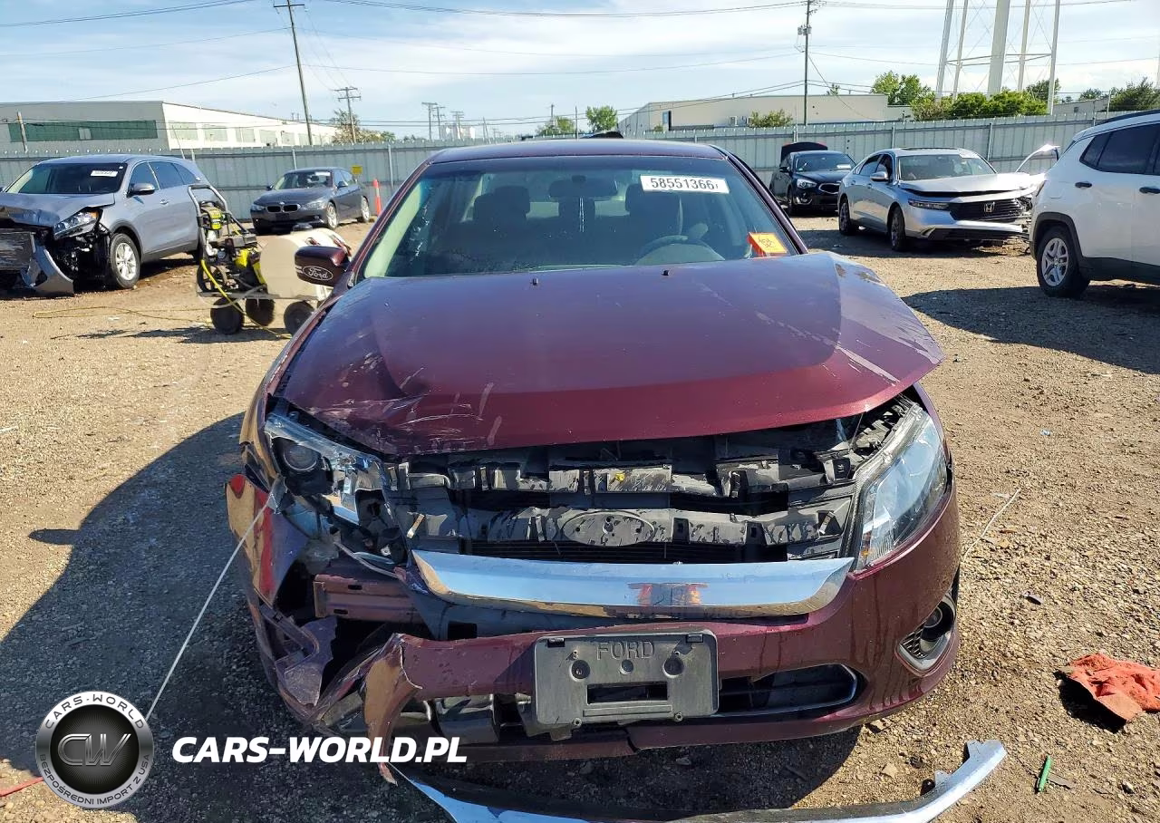 2012 Ford Fusion Se VIN:3FAHP0HA4CR430099 - 5