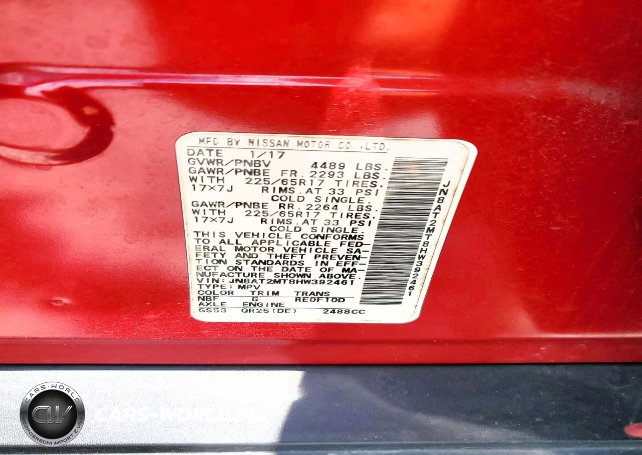 2017 Nissan Rogue S VIN:JN8AT2MT8HW392461 - 13