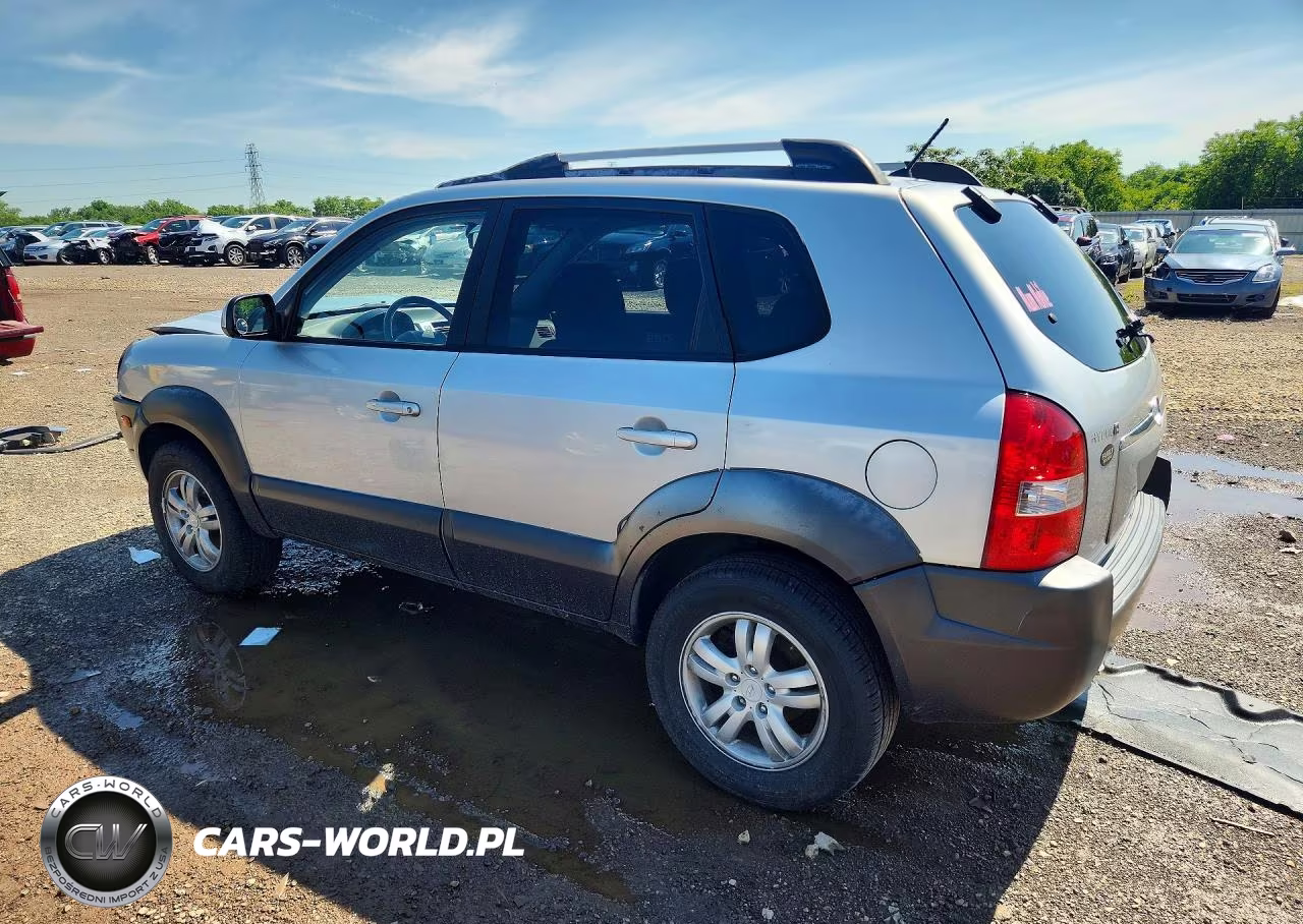 2007 Hyundai Tucson Se VIN:KM8JN12D67U638649 - 2