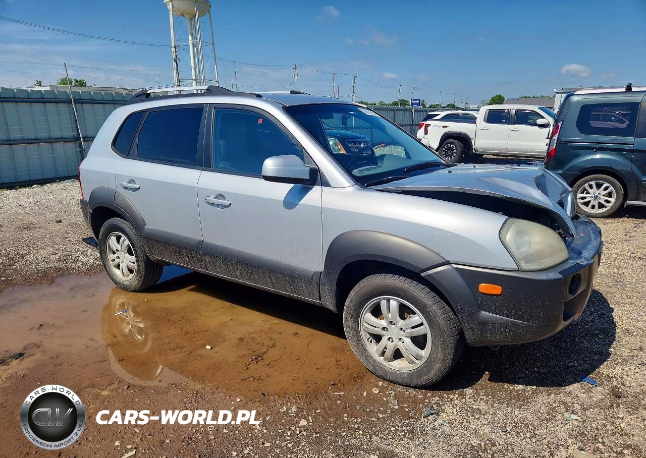 2007 Hyundai Tucson Se VIN:KM8JN12D67U638649 - 4