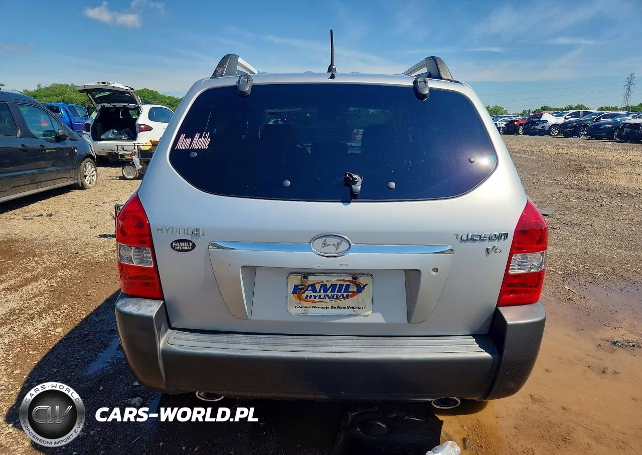 2007 Hyundai Tucson Se VIN:KM8JN12D67U638649 - 6