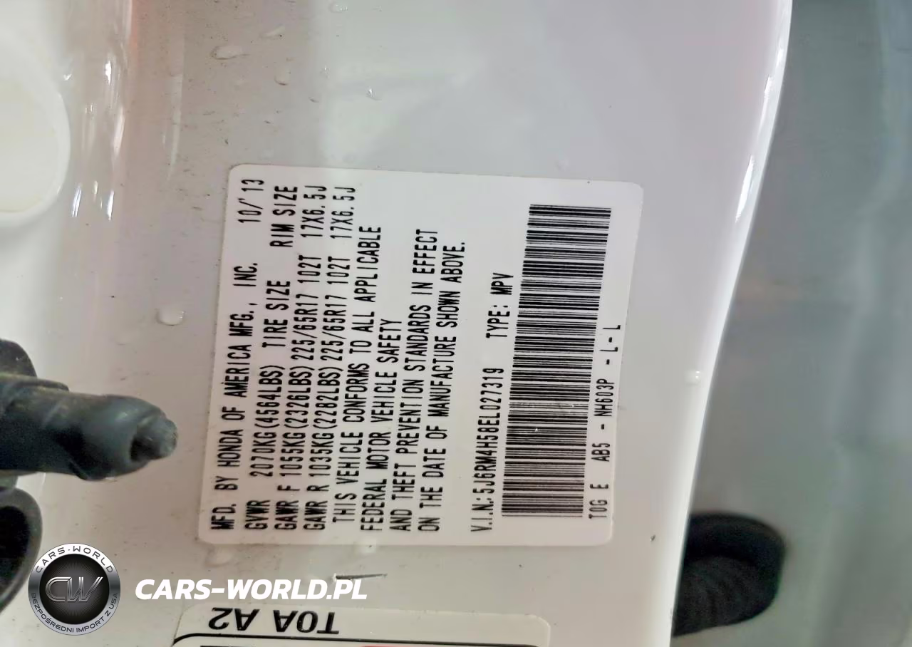 2014 Honda Cr-V Ex VIN:5J6RM4H58EL027319 - 13