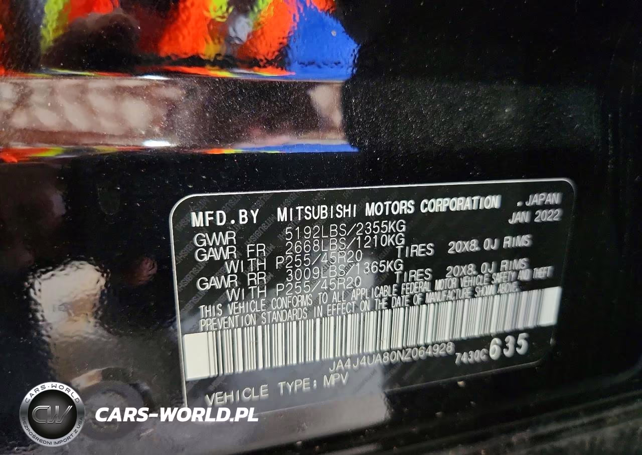 2022 Mitsubishi Outlander Se VIN:JA4J4UA80NZ064928 - 14
