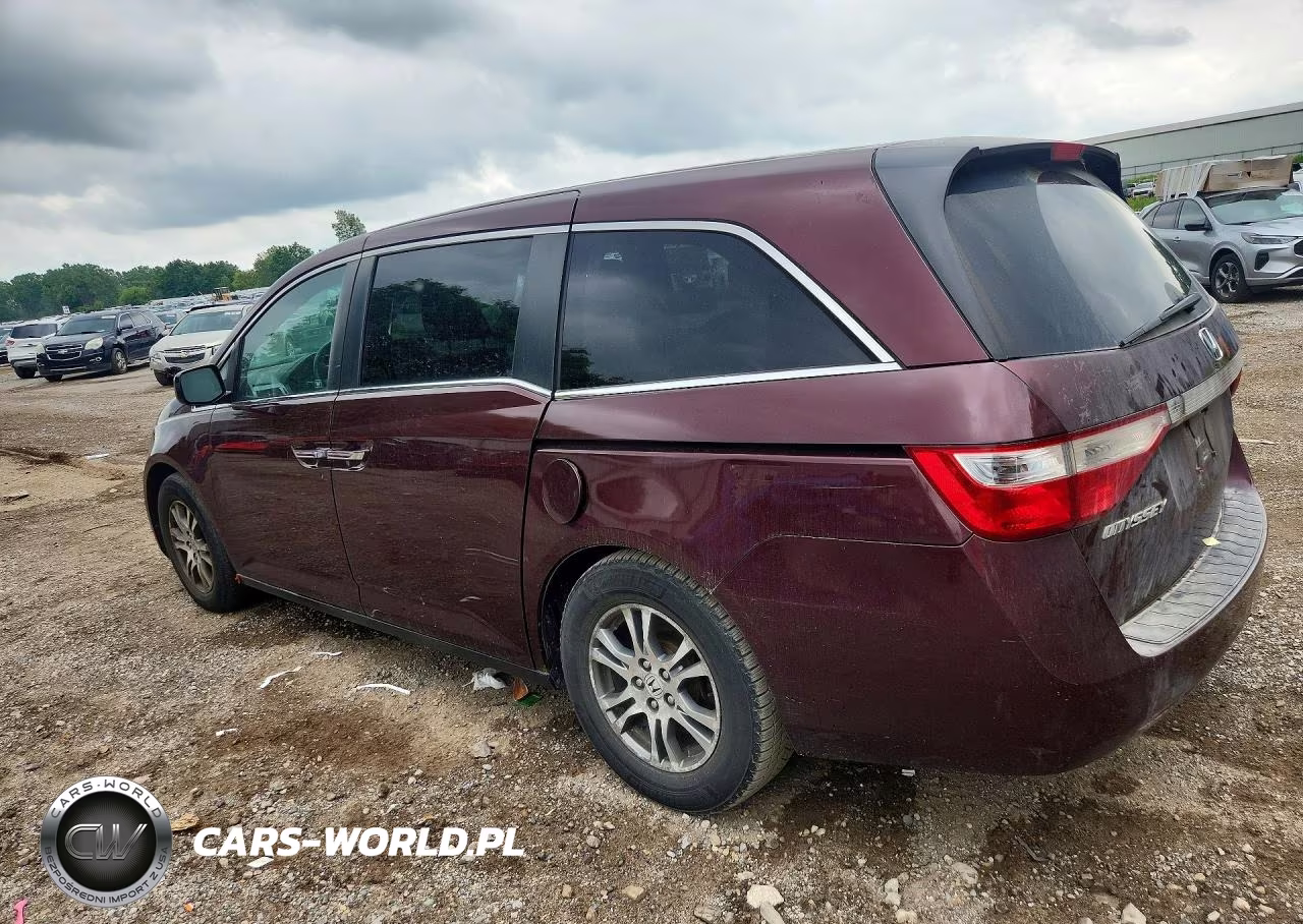 HONDA ODYSSEY EX VIN:5FNRL5H49CB122736 - 2