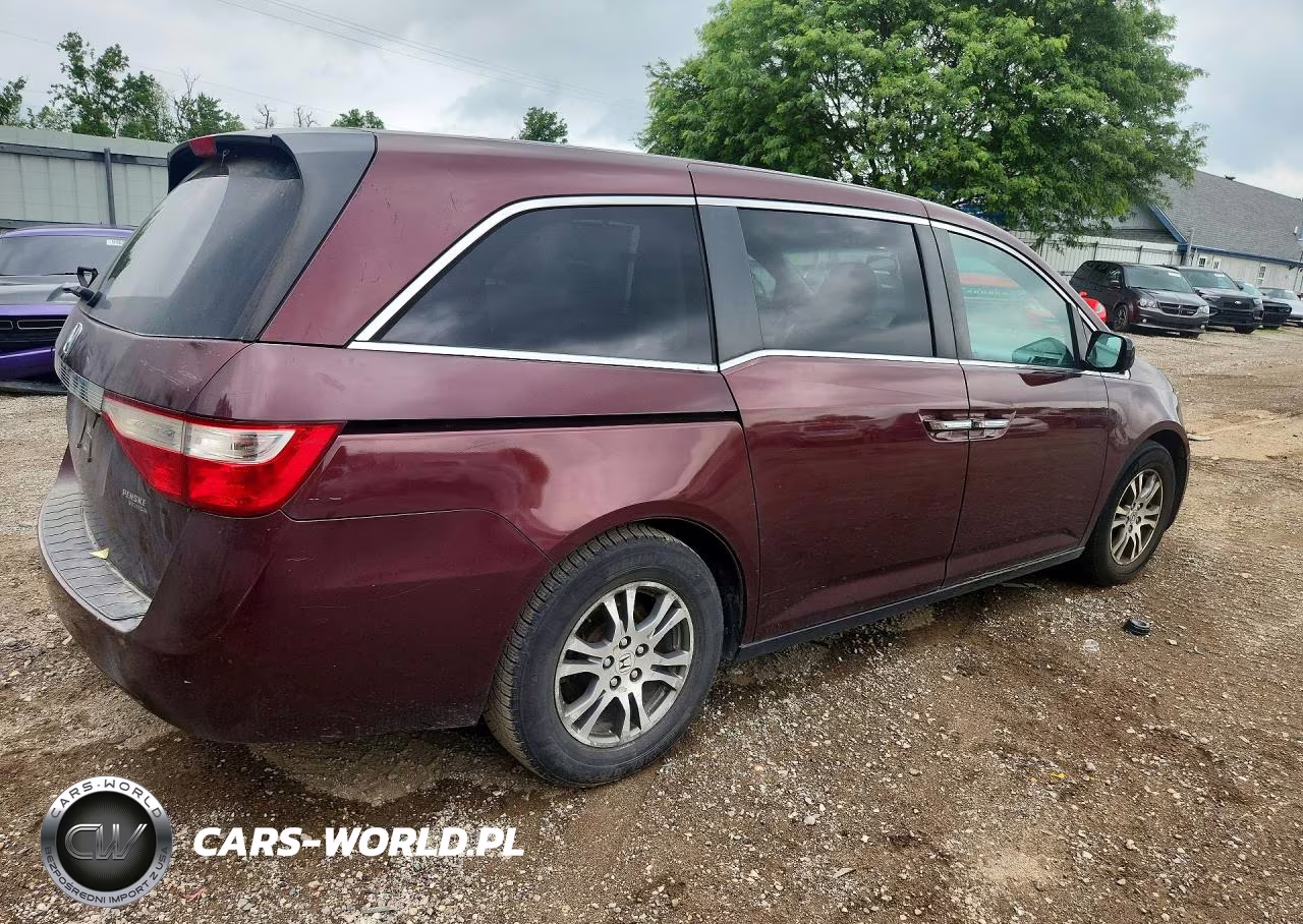 HONDA ODYSSEY EX VIN:5FNRL5H49CB122736 - 3