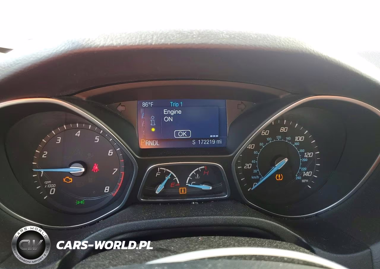 2014 Ford Focus Se VIN:1FADP3K20EL312473 - 9