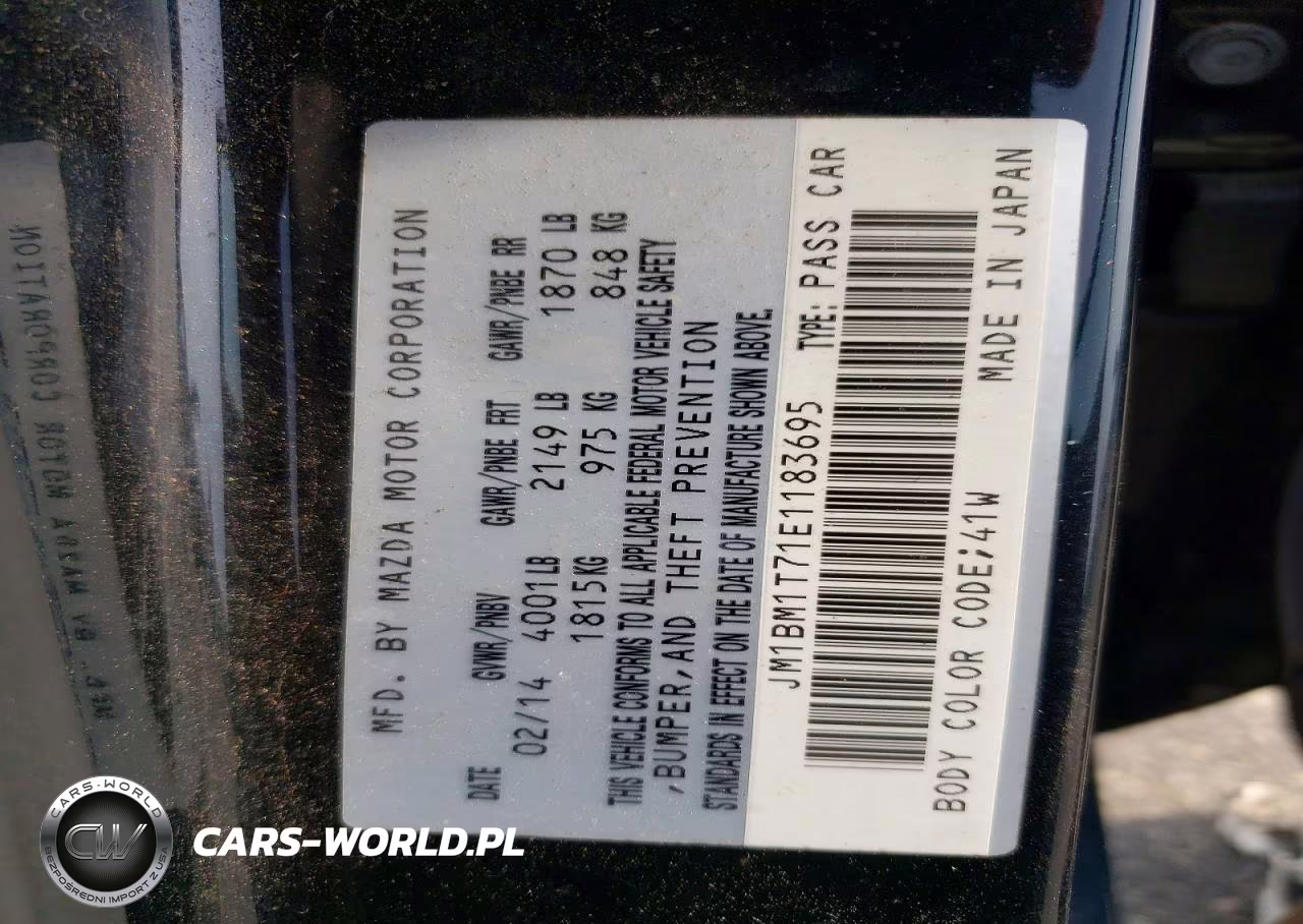 2014 Mazda 3 Sv VIN:JM1BM1T71E1183695 - 12