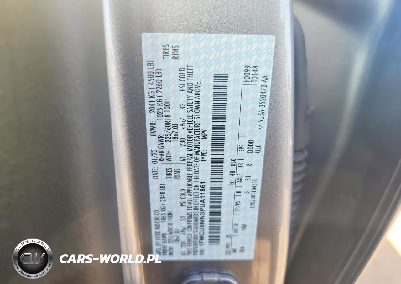 2023 Ford Escape St Line VIN:1FMCU9MN3PUA11861 - 13