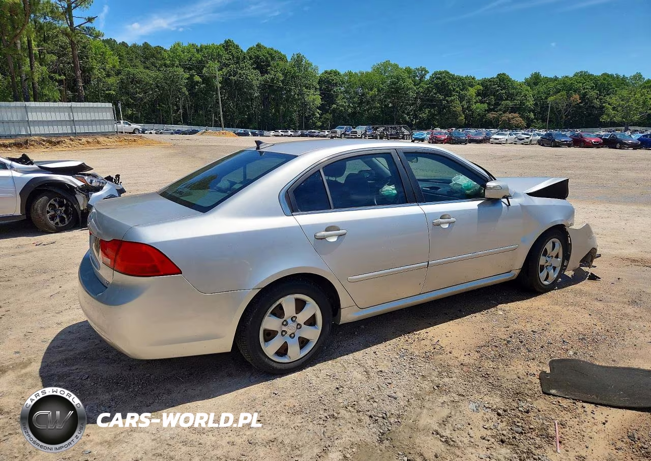 2009 Kia Optima Lx VIN:KNAGE228695321469 - 3