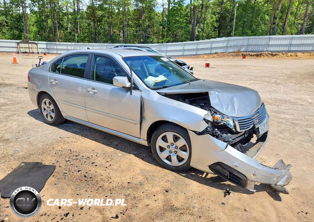2009 Kia Optima Lx VIN:KNAGE228695321469 - 4