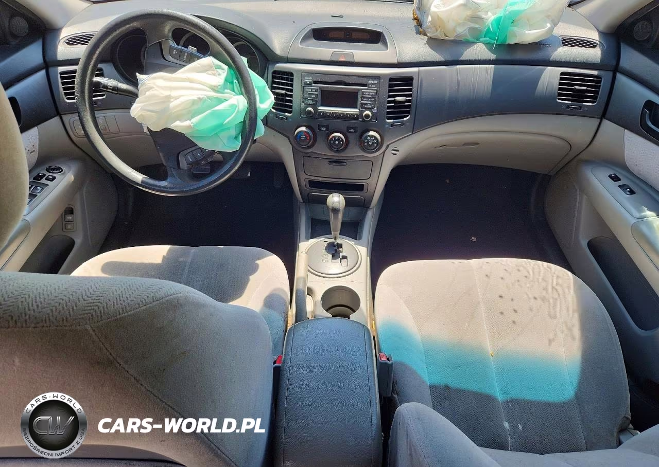 2009 Kia Optima Lx VIN:KNAGE228695321469 - 8
