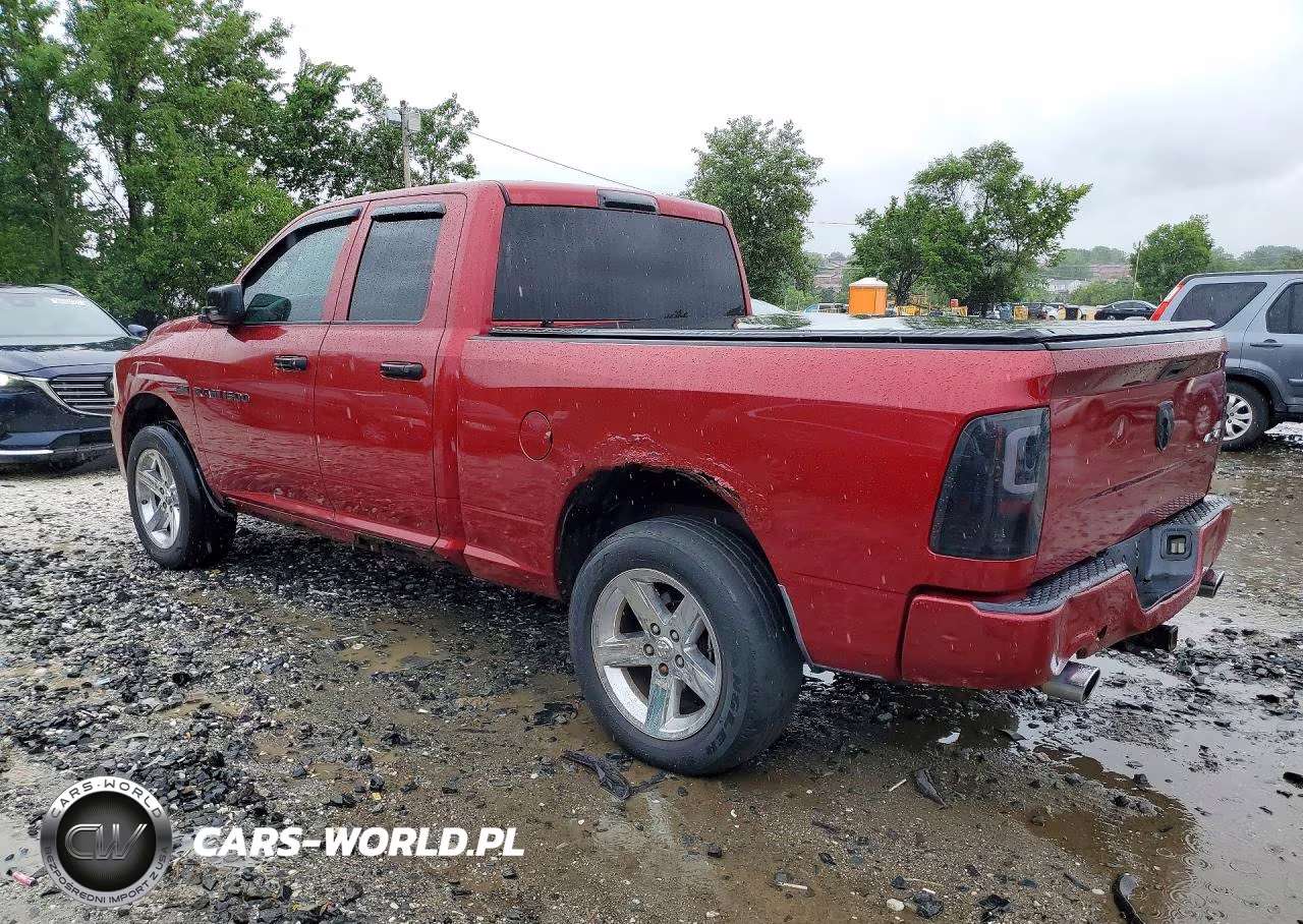 2012 Dodge 150 Ram VIN:1C6RD7FT5CS189685 - 2