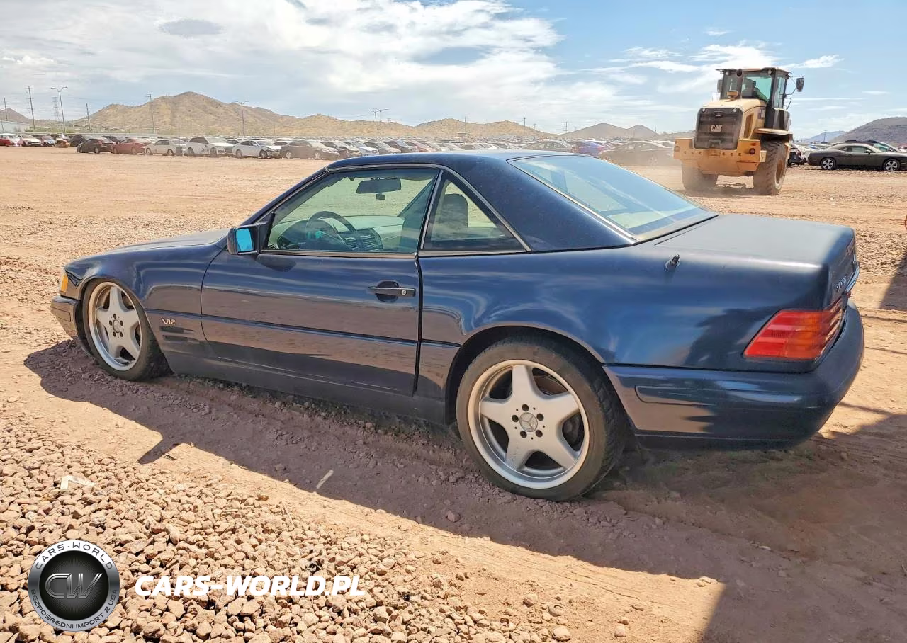 1996 Mercedes-Benz Sl 600 VIN:WDBFA76F6TF126763 - 2