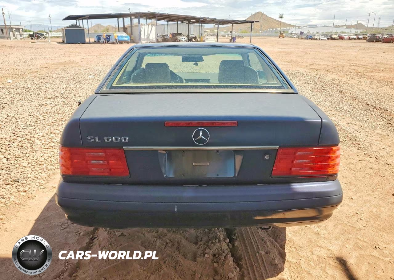 1996 Mercedes-Benz Sl 600 VIN:WDBFA76F6TF126763 - 6