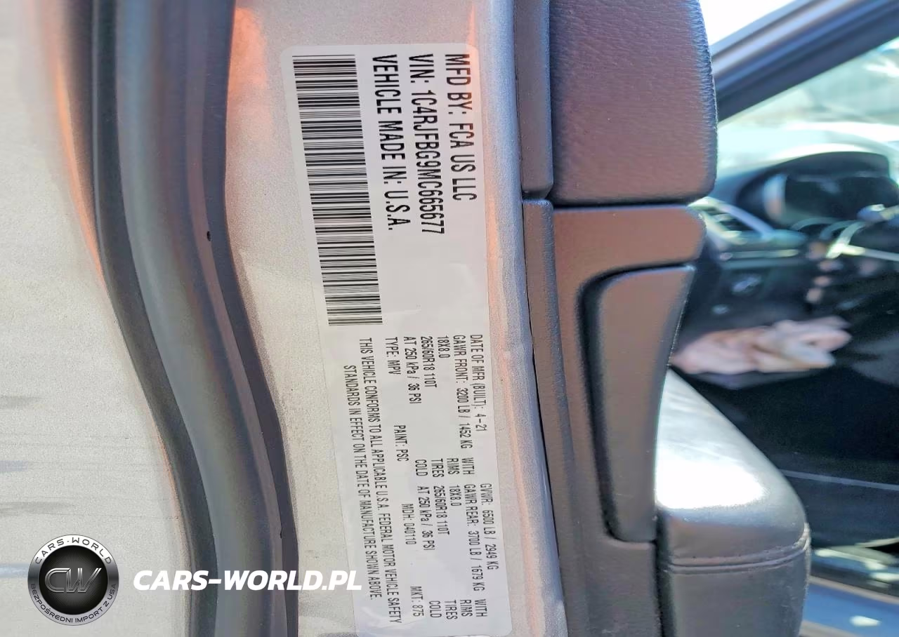 2021 Jeep Grand Cherokee Limited VIN:1C4RJFBG9MC665677 - 13
