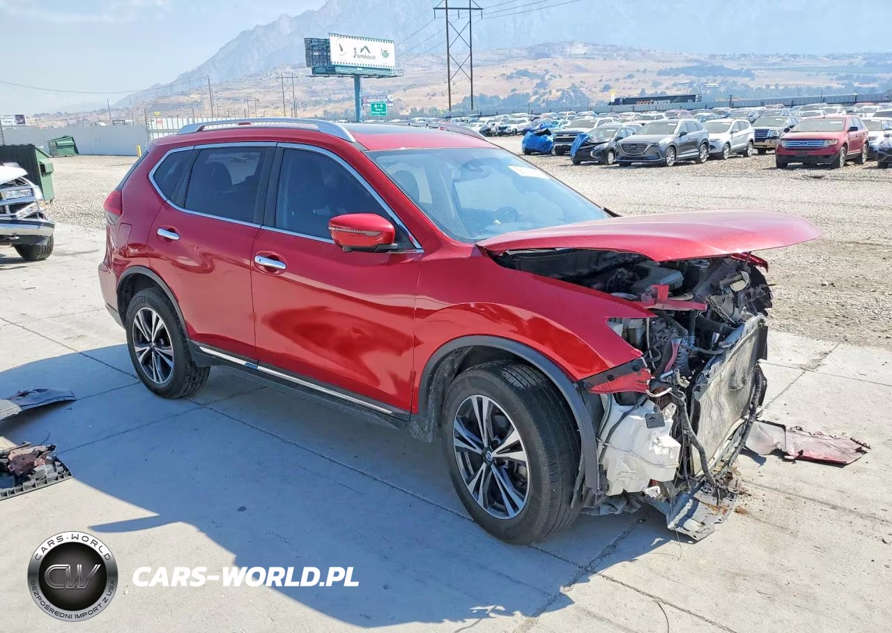 2017 Nissan Rogue Sl VIN:JN8AT2MV1HW261566 - 4