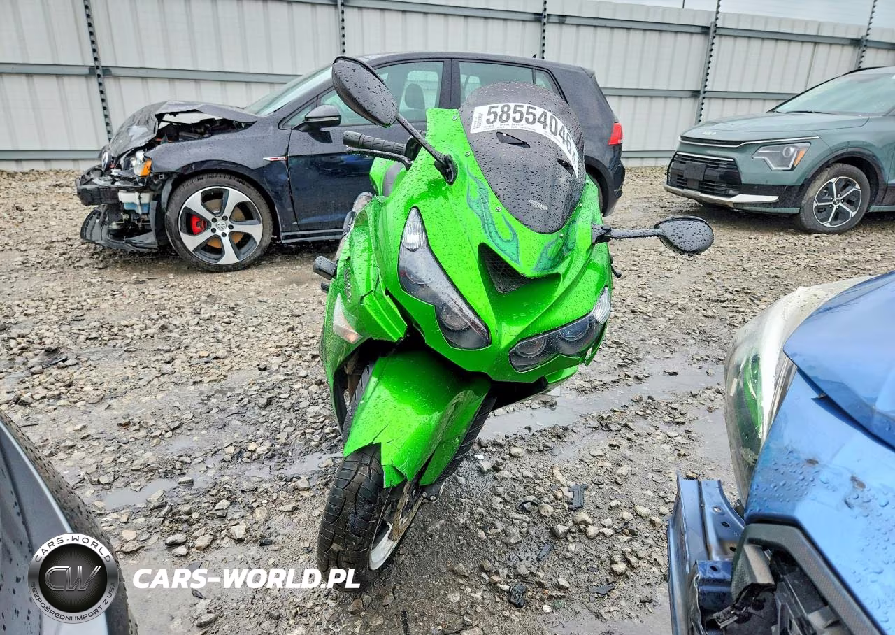 2012 Kawasaki Zx1400 Ec VIN:JKBZXNE12CA004735 - 2
