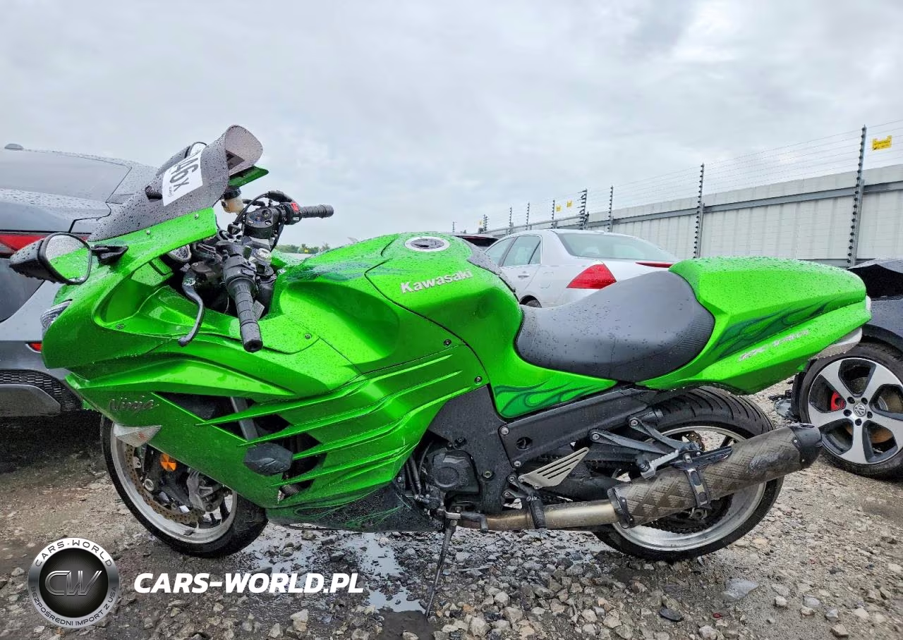 2012 Kawasaki Zx1400 Ec VIN:JKBZXNE12CA004735 - 3