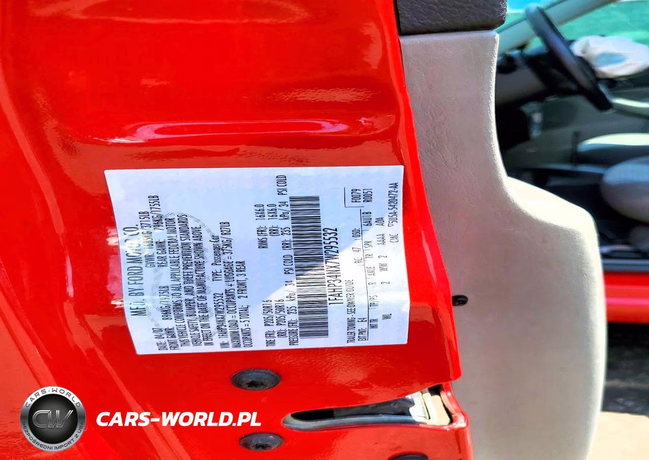 2007 Ford Focus Zx4 VIN:1FAHP34NX7W295532 - 12