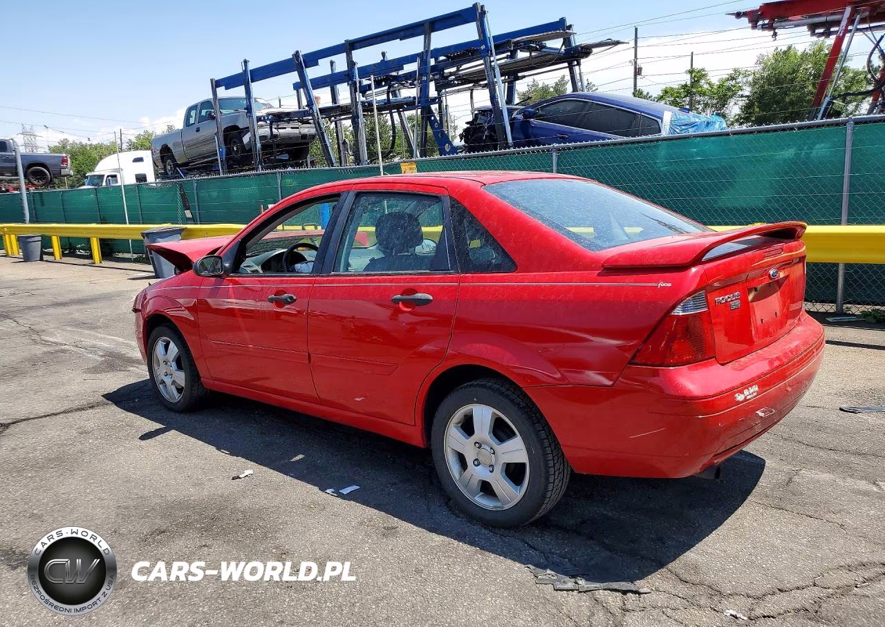 2007 Ford Focus Zx4 VIN:1FAHP34NX7W295532 - 2