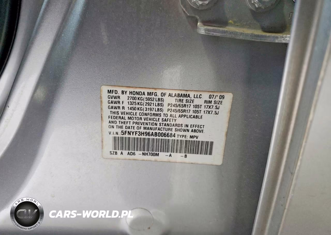 2010 Honda Pilot Touring VIN:5FNYF3H96AB006684 - 14