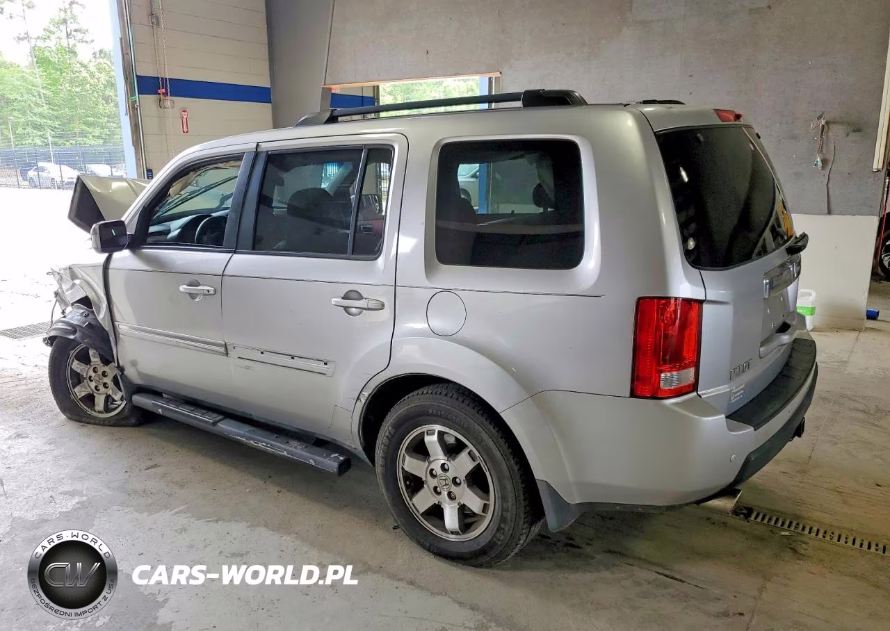 2010 Honda Pilot Touring VIN:5FNYF3H96AB006684 - 2