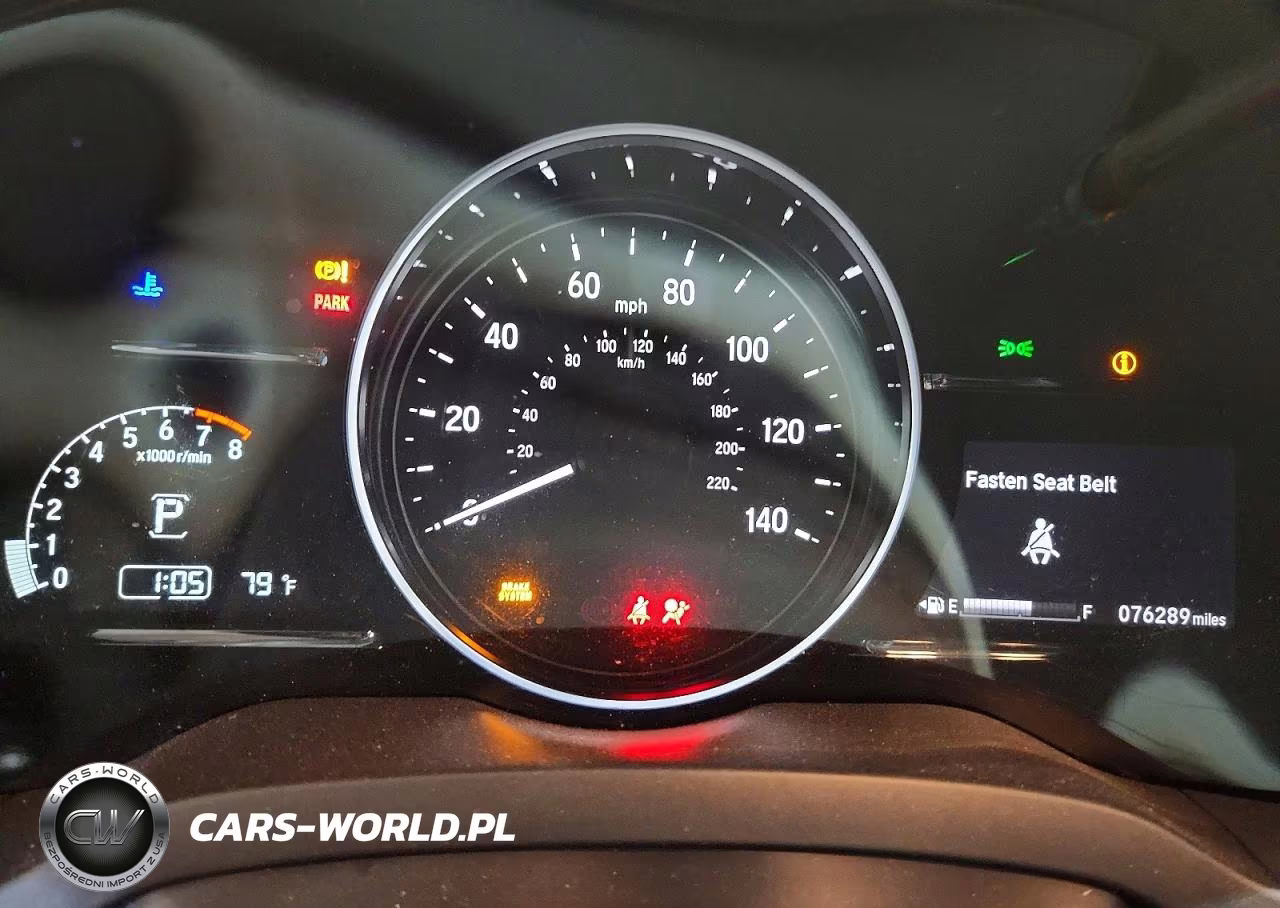 2019 Honda Hr-V Touring VIN:3CZRU6H97KM705874 - 9