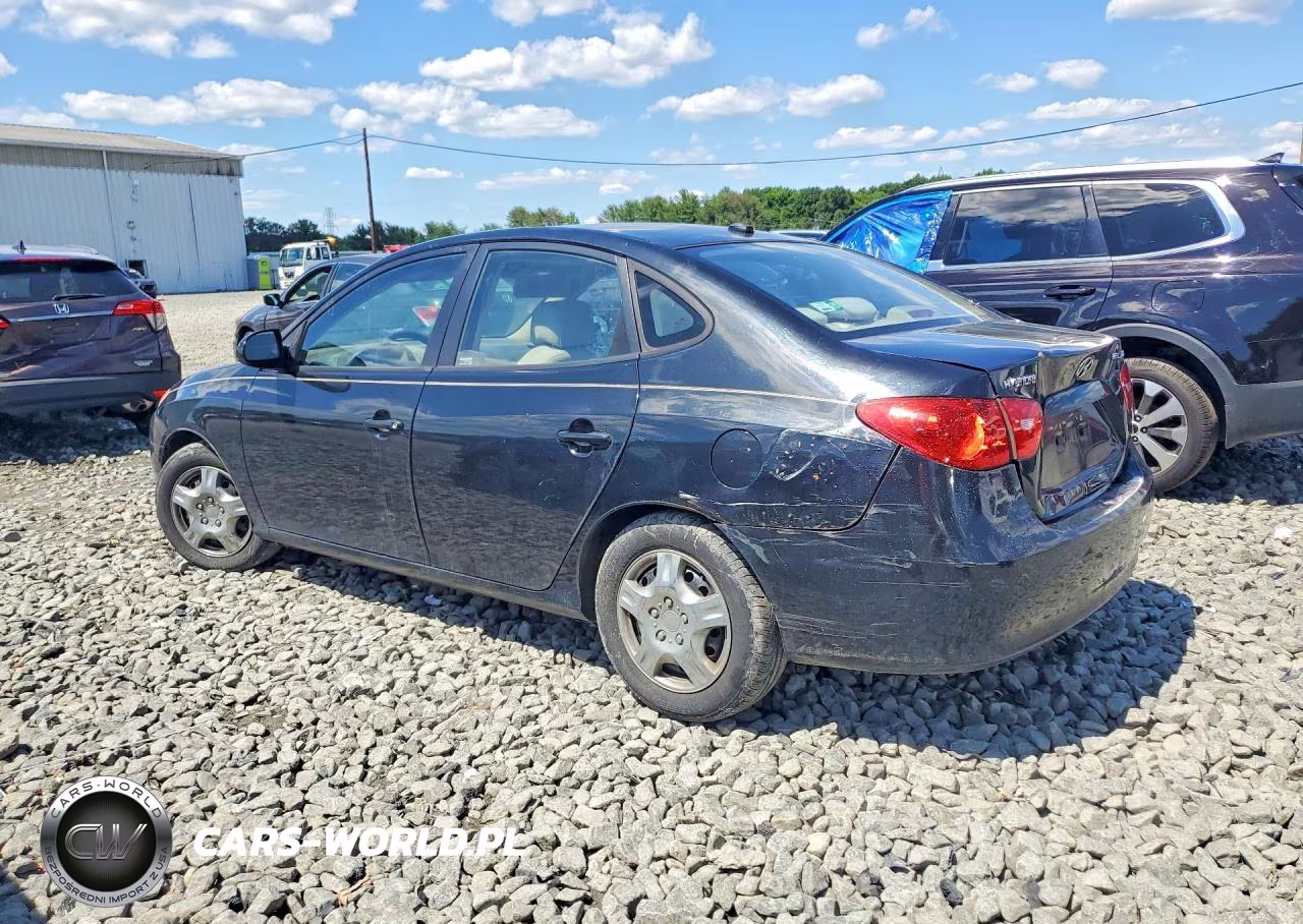 2008 Hyundai Elantra Gls VIN:KMHDU46D98U486637 - 2