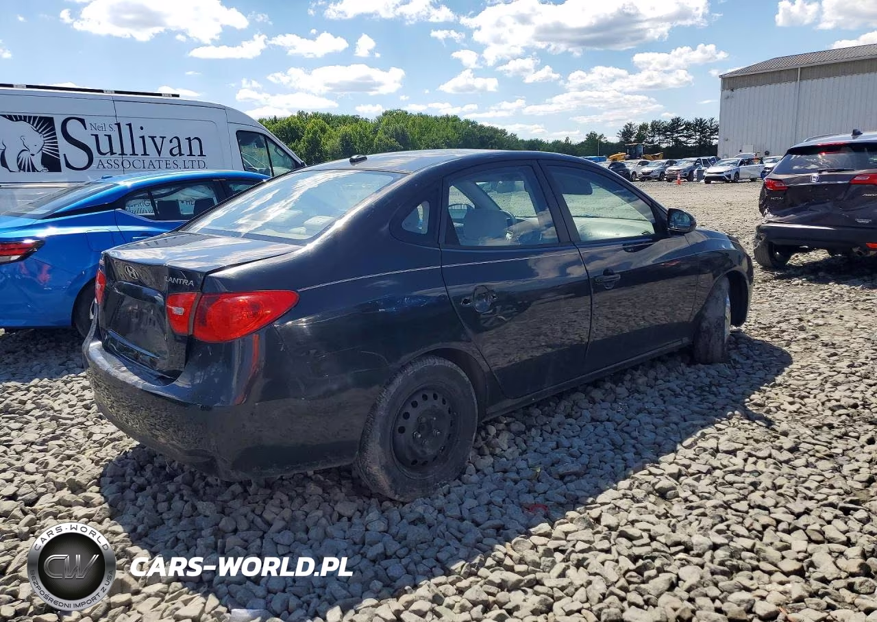 2008 Hyundai Elantra Gls VIN:KMHDU46D98U486637 - 3