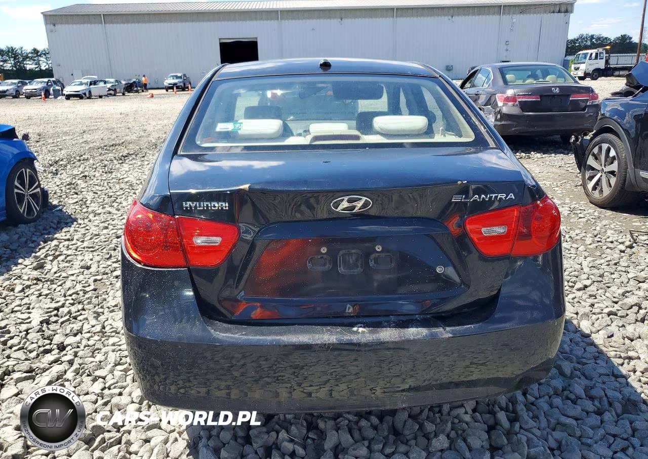 2008 Hyundai Elantra Gls VIN:KMHDU46D98U486637 - 6