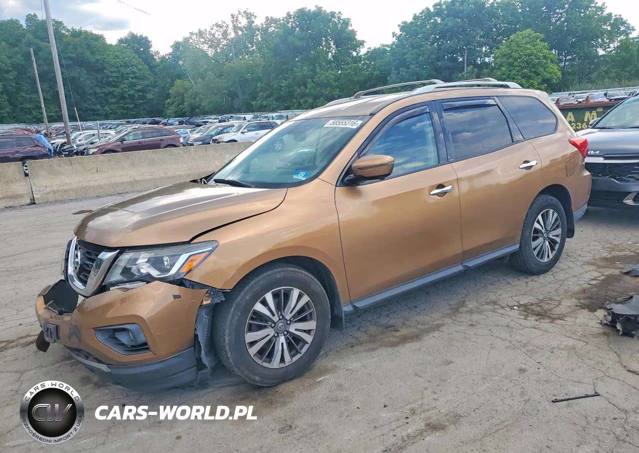 2017 Nissan Pathfinder Sl VIN:5N1DR2MM0HC605979 - 1