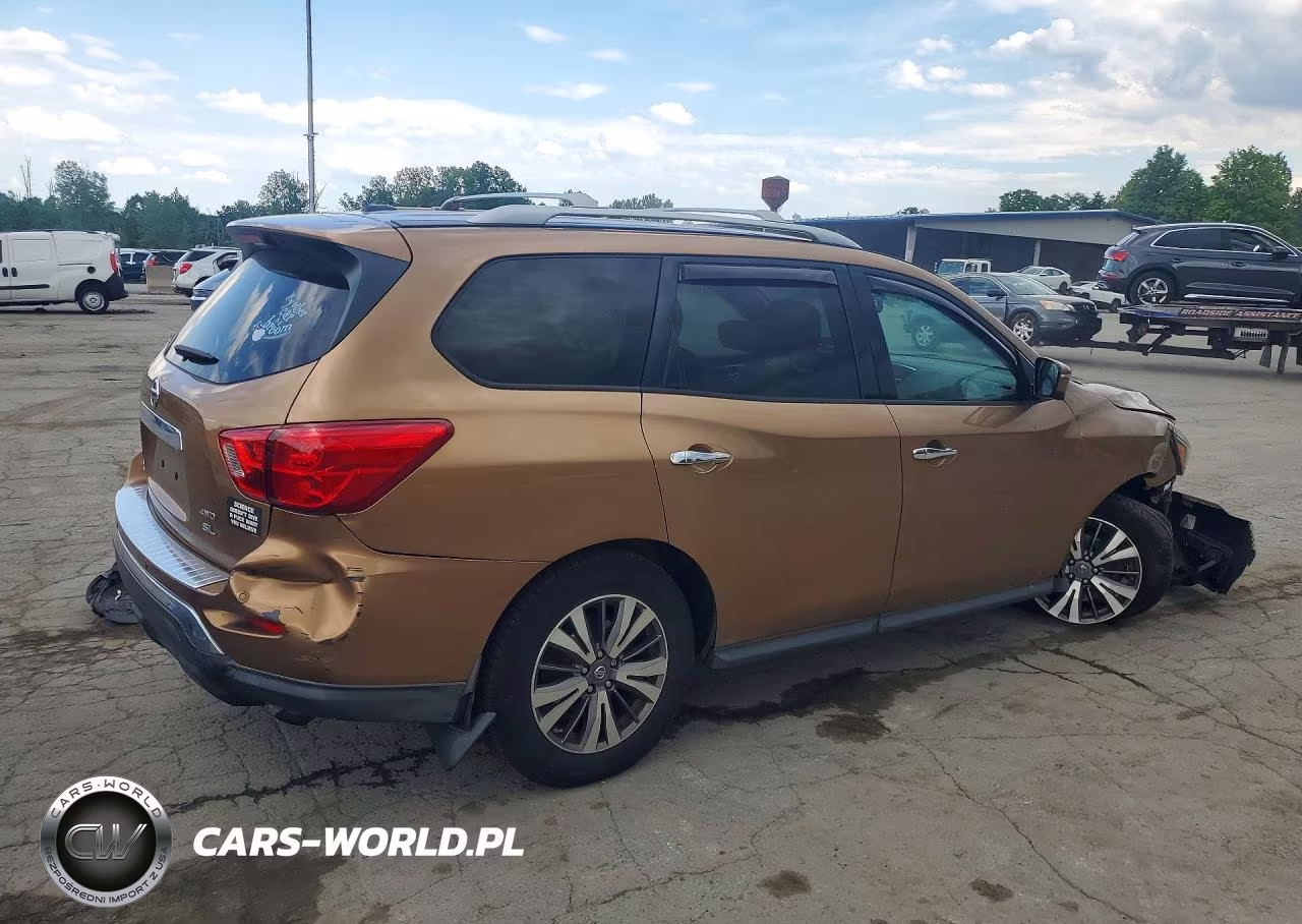 2017 Nissan Pathfinder Sl VIN:5N1DR2MM0HC605979 - 3