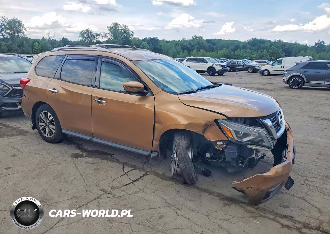 2017 Nissan Pathfinder Sl VIN:5N1DR2MM0HC605979 - 4