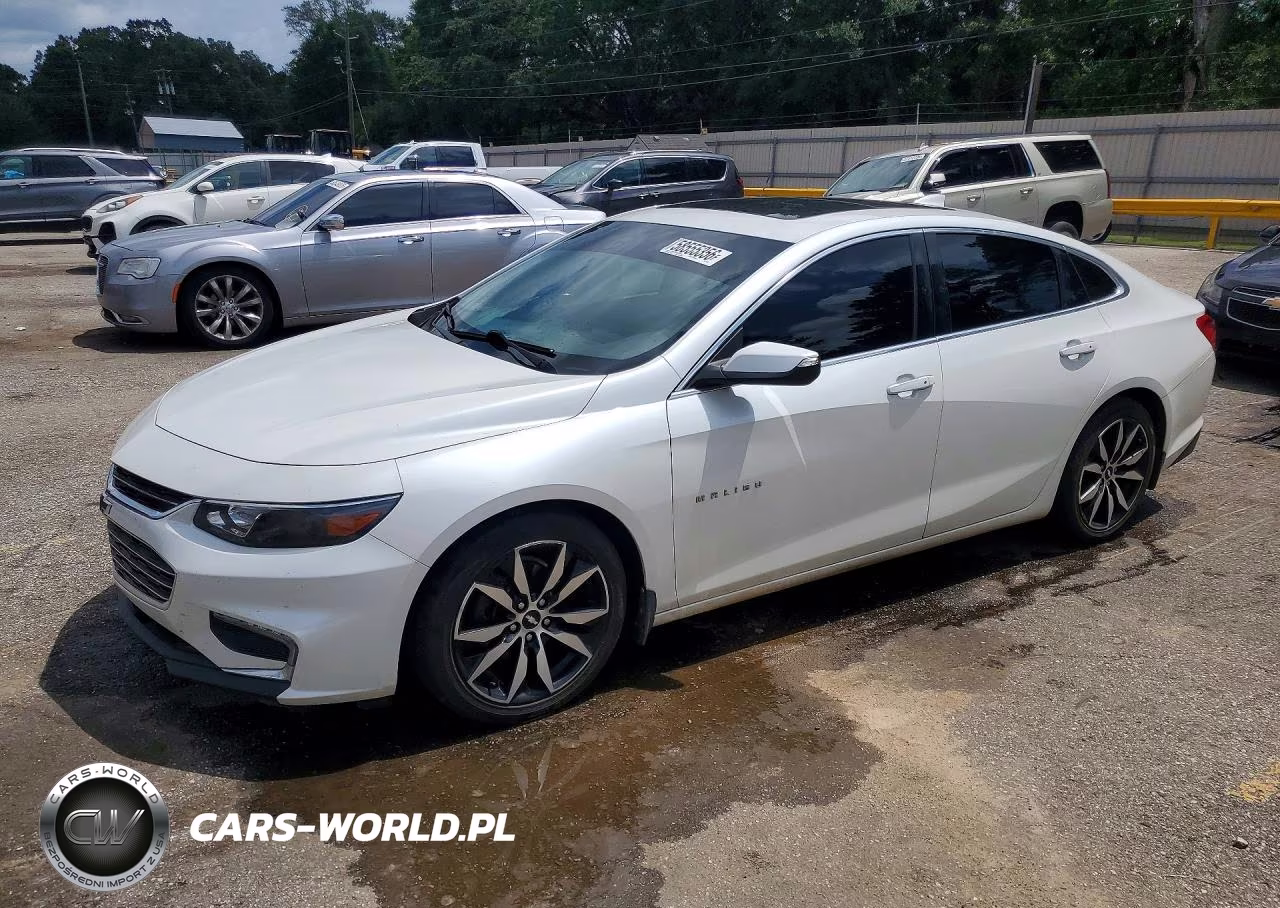 2017 Chevrolet Malibu Lt VIN:1G1ZE5ST7HF246753 - 1