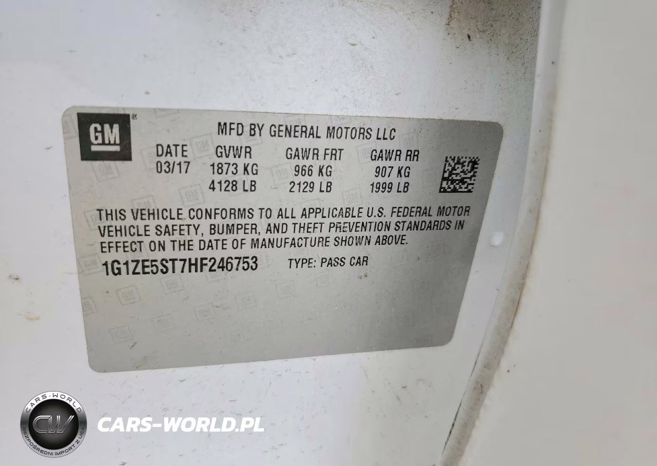 2017 Chevrolet Malibu Lt VIN:1G1ZE5ST7HF246753 - 13