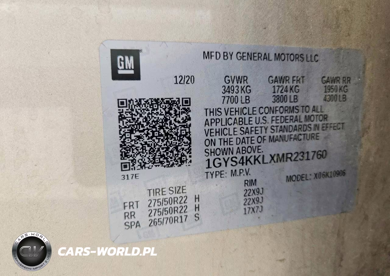 2021 Cadillac Escalade Esv Premium Luxury VIN:1GYS4KKLXMR231760 - 14