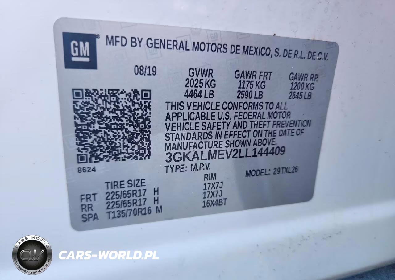 2020 GMC Terrain Sle VIN:3GKALMEV2LL144409 - 13