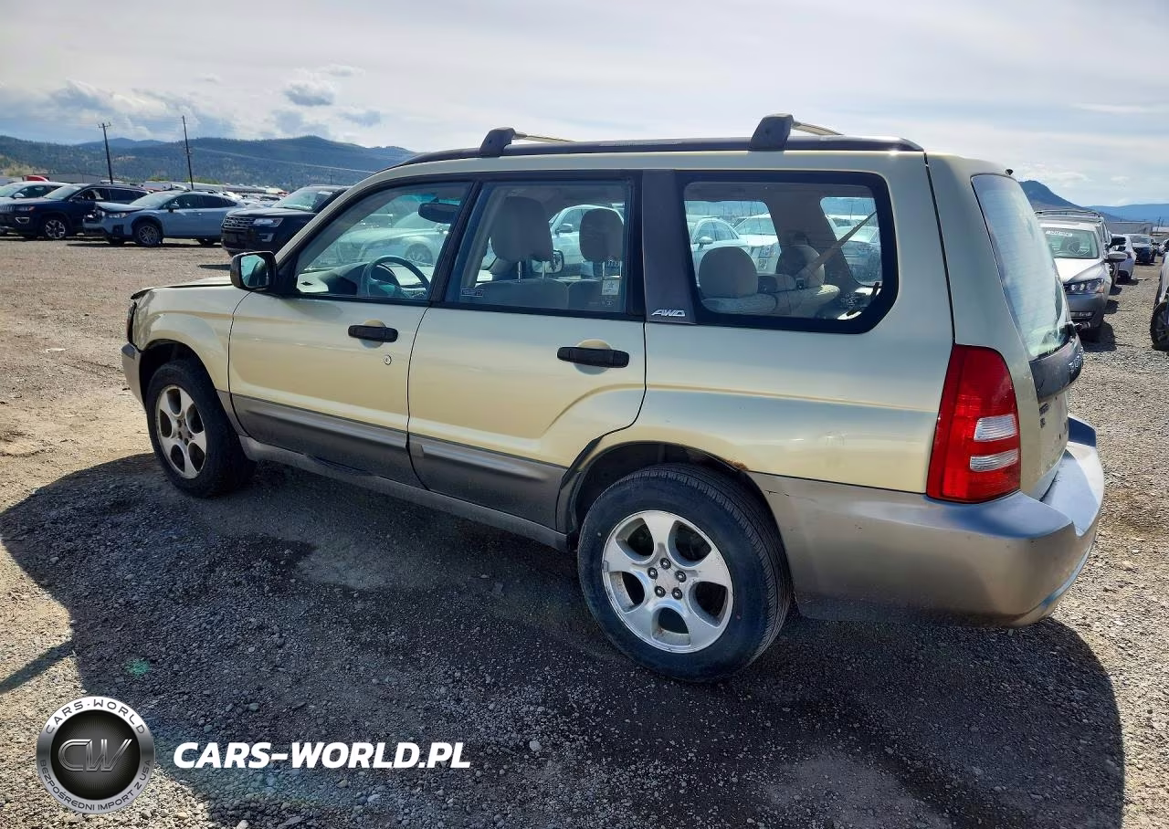 2003 Subaru Forester 2.5Xs VIN:JF1SG65683H720498 - 2