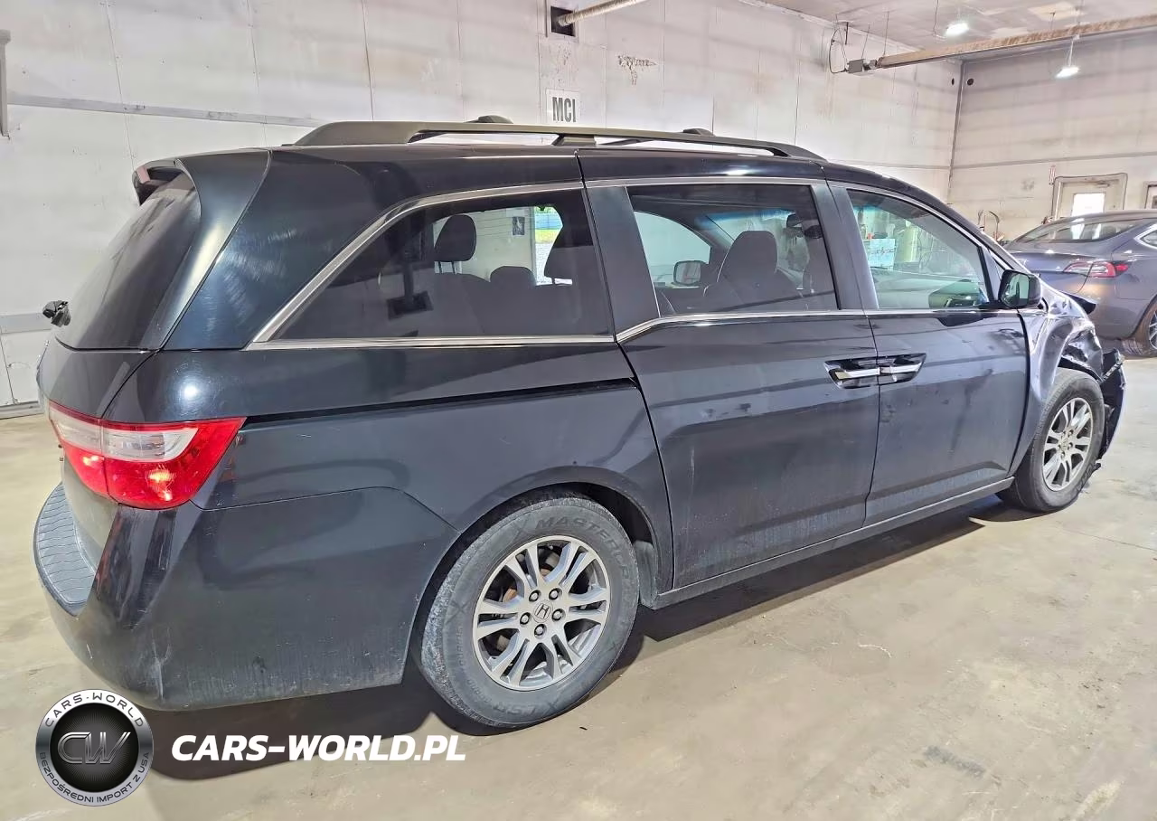 2013 Honda Odyssey Exl VIN:5FNRL5H69DB005239 - 3