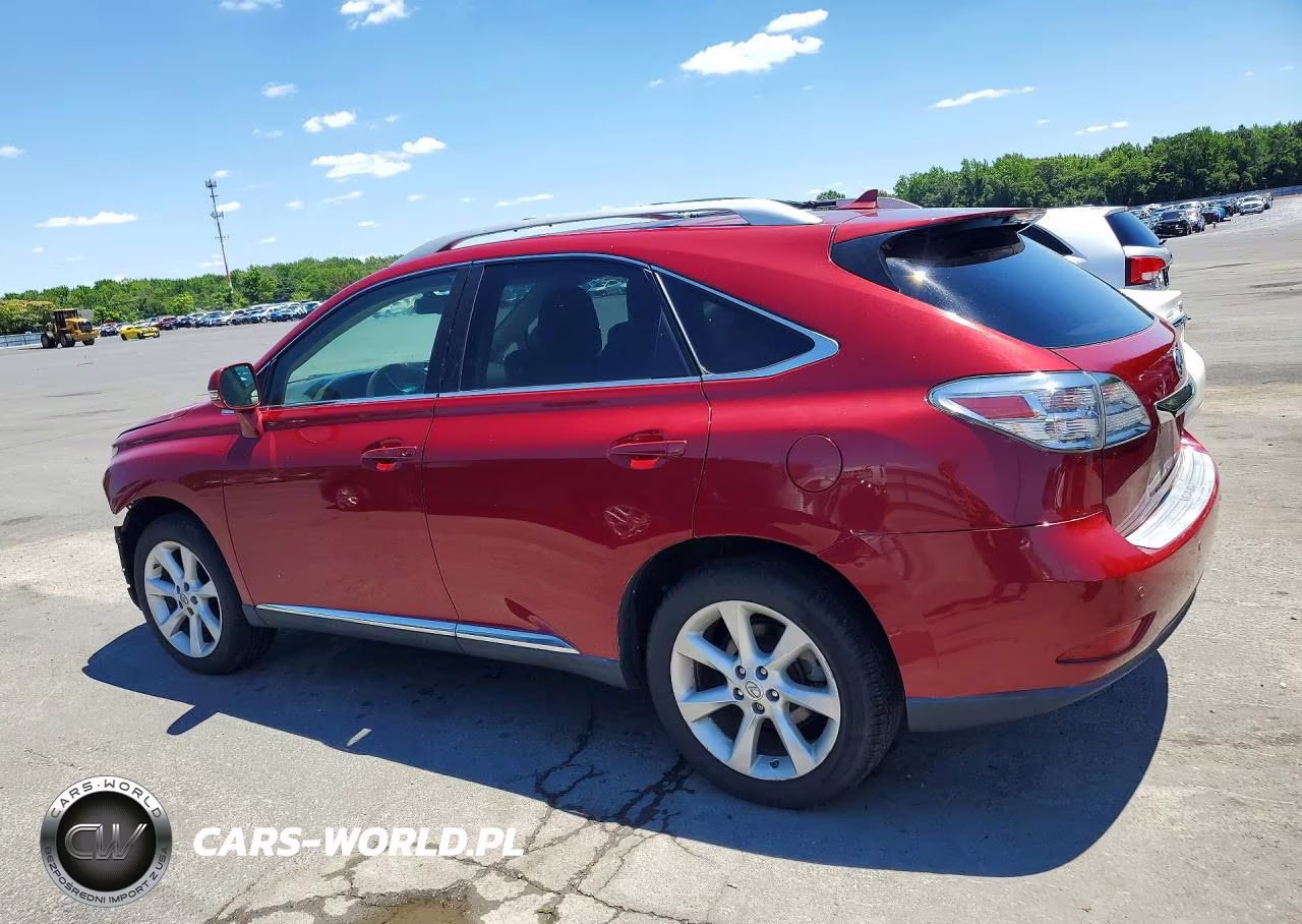 2010 Lexus Rx 350 VIN:2T2ZK1BA2AC031542 - 2