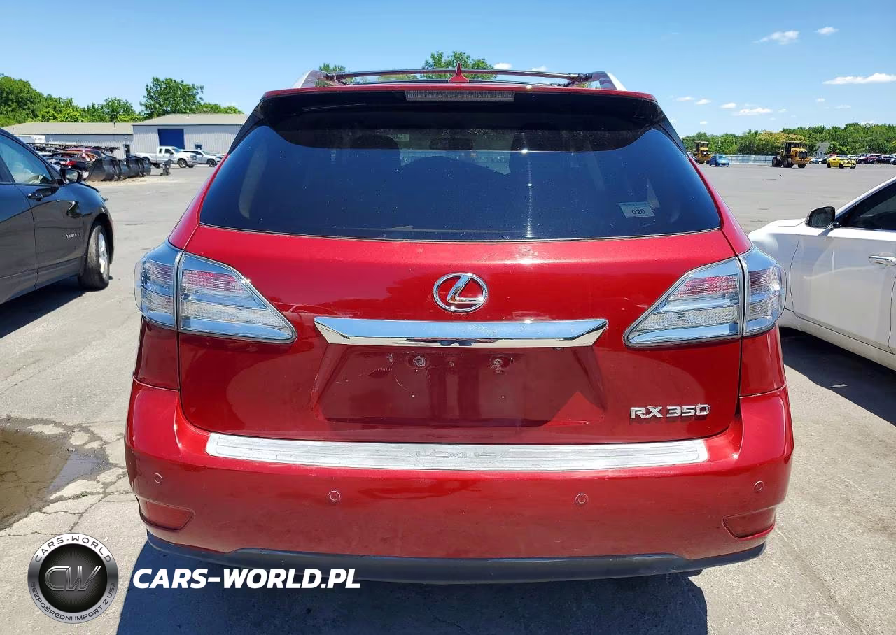 2010 Lexus Rx 350 VIN:2T2ZK1BA2AC031542 - 6