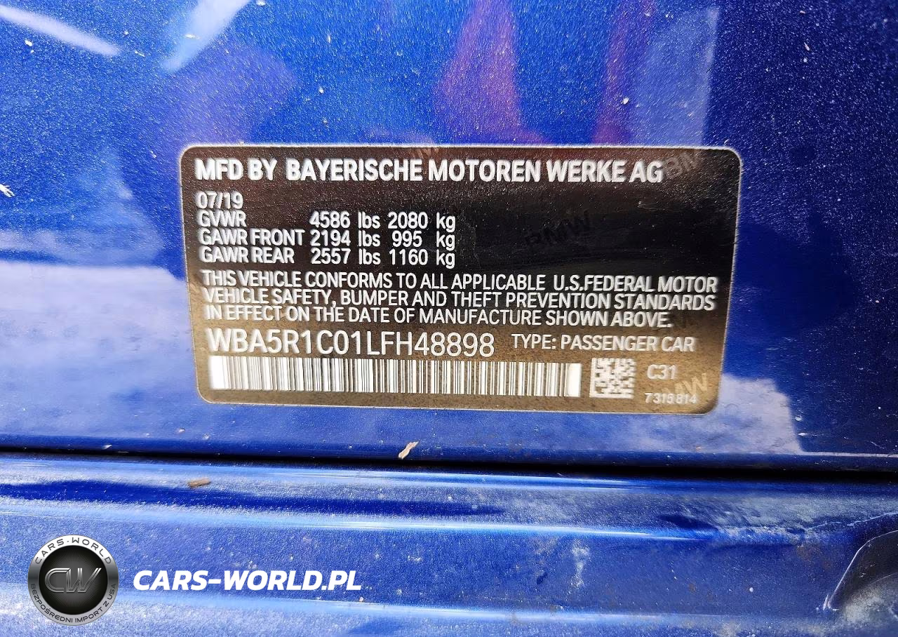 2020 BMW 330I VIN:WBA5R1C01LFH48898 - 13