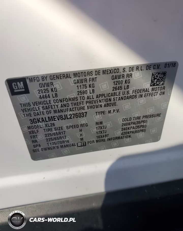 2018 GMC Terrain Sle VIN:3GKALMEV8JL276037 - 13