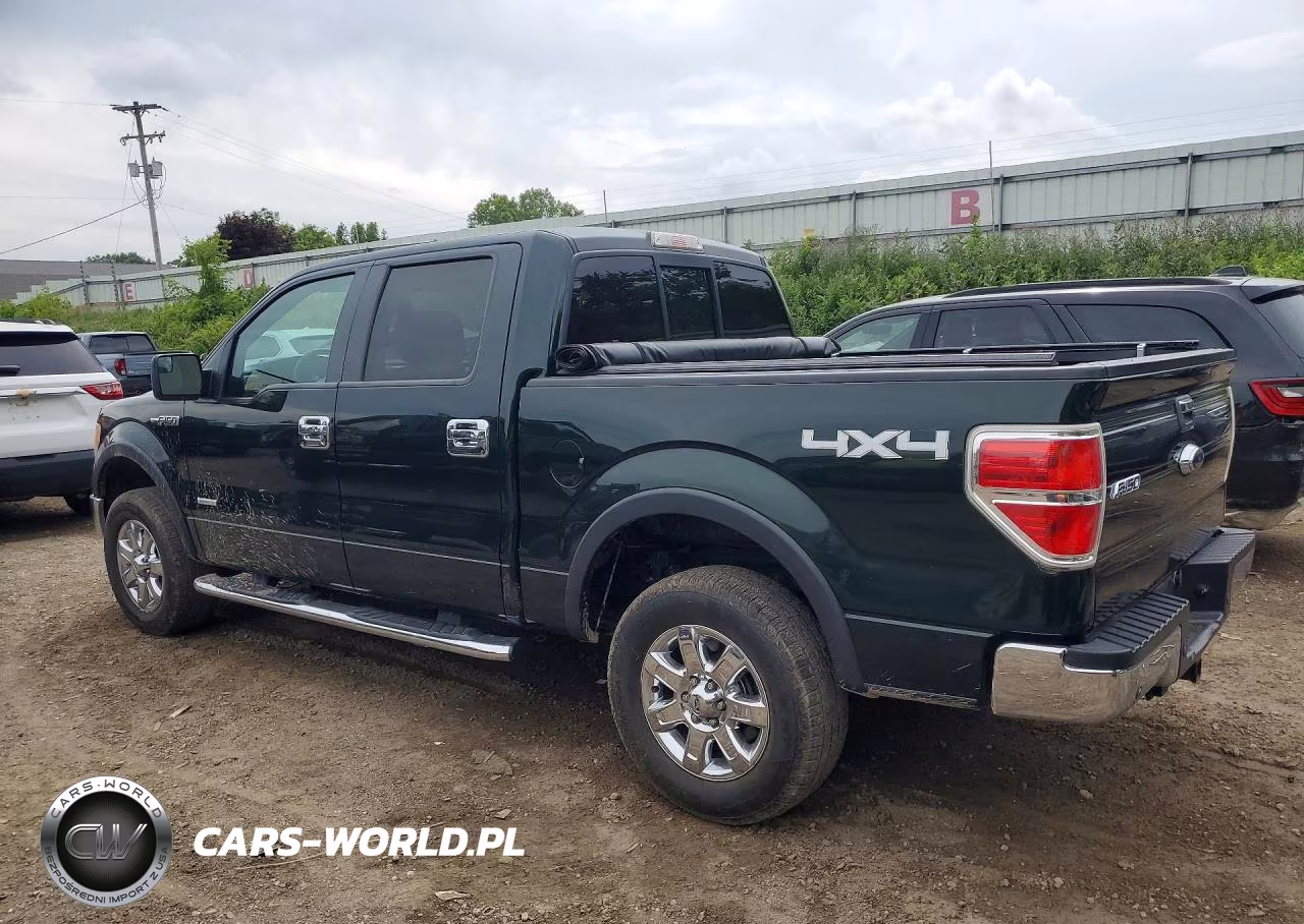 2013 Ford F150 Supercrew VIN:1FTFW1ET1DFA15109 - 2